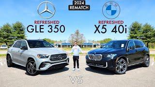 REFRESHED RIVALS -- 2024 BMW X5 vs. 2024 Mercedes GLE  Comparison