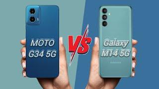 Motorola G34 5G vs Samsung Galaxy M14 5G