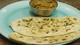 Naan Recipe In Tamil  How to make Naan at home  Indian Flat Bread Recipe  My Village My Food