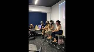 Authors of the After Ayotzinapa podcast  in conversation at the Ibero-American University