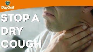 How To Stop a Dry Cough  Cough Remedies  Vicks