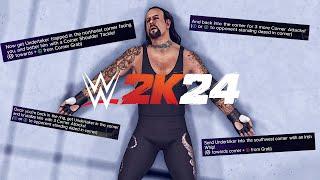 WWE 2K24s Showcase Mode is NOT GOOD