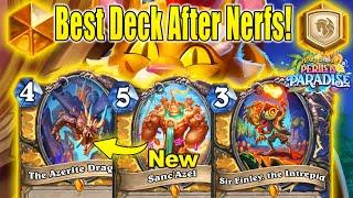 Best Safe Deck To Craft After Nerfs Patch Is Handbuff Paladin At Perils in Paradise  Hearthstone