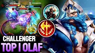 WILD RIFT OLAF - TOP 1 OLAF GAMEPLAY - CHALLENGER RANKED