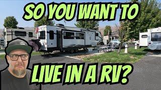 WATCH BEFORE YOU START FULLTIME RV LIVING - THINGS YOU NEED TO KNOW - LIVING IN A RV IS NOT CHEAP