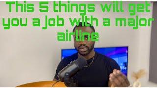 4 WAY TO GET A JOB FOR A MAJOR AIRLINE AS AN AIRCRAFT MAINTENANCE ENGINEER.