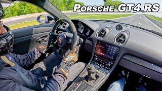 Porsche 718 GT4 RS - Flat Six Flat Out Great Sound POV