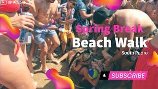 Spring Break 2023 South Padre Crowd Walk Uncut Part 4