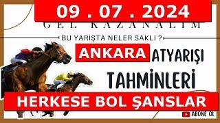 09 Temmuz 2024 Salı Ankara At Yarışı Tahminleri At Yarışı Yorumlar-youtube-tjk-canlı bahis-canlıTV-