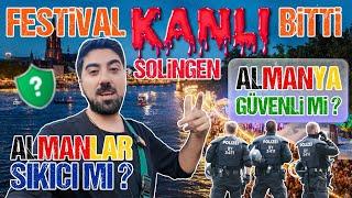 ALMANYAnın ATEŞLİ FESTİVALİ l -- Almanya Gece Hayatı ve Sokak Yemekleri