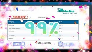 Marlins Test For Seafarer Score 99%