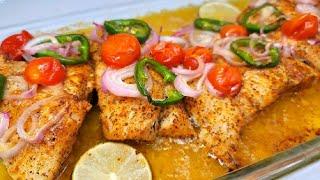 Quick & easy oven baked fish  recipe