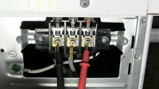 LG dryer not starting no heating - Voltages At The Terminal Block