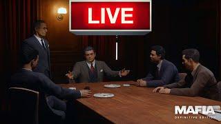 MAFIA DEFINITIVE EDITION  ПРОХОЖДЕНИЕ  LIVE STREAM