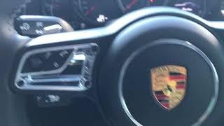 2018 Porsche 991.2 steering wheel warmer button for heat TURBO