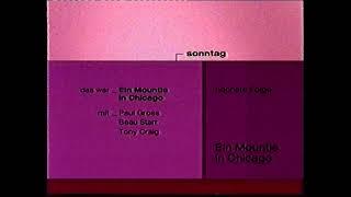 ProSieben 24.06.2001 Werbung nach Ein Mountie in Chicago 3x25 Ruf der Wildnis 1