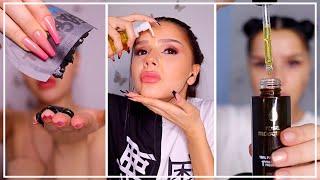 『ASMR』Nadina Ioana Skincare Routine  The Best Skincare Tiktok Compilation #4