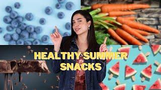 Healthy Summer Snack With Nathalie  أفضل وجبات خفيفة لفصل الصيف