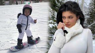 Stormi Webster Isnt Even Two and She Already SNOWBOARDS