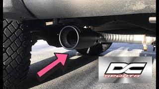 I Installed A 3.75 Inch DC Sports Black Muffler Tip On My Side Exhaust Ford F150