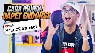 Cara Mudah Dapat  Endorse dengan BrandConnect - Fitur Baru YouTube