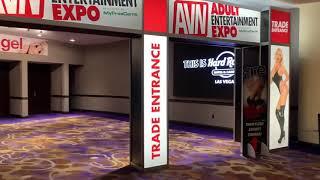 AEE 2019 - final preparation before the launch of Adult Entertainment Expo 2019