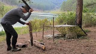 Bushcraft knife - How to make your Ontario machete 12 inch sharp and field tested