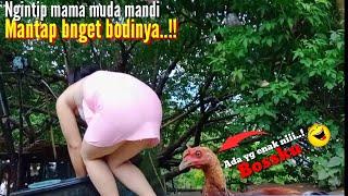 Bikin gak tahan  beginilah kalau mama muda lagi mandi bugil  ngintip mama muda mandi - KREN TV