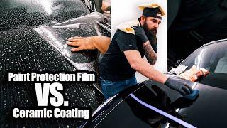 Paint Protection Film VS. Ceramic Coating Side-By-Side TEST  Whats The Difference?