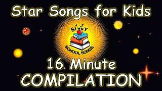 Star Songs for Kids  16 Minute Compilation from Silly School Songs  Star Facts  Astronomy Facts