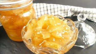 The most delicious and thick apple  jam in 20 minutes without thickeners