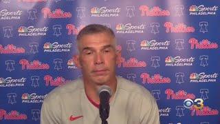 Phillies Manager Joe Girardi Gets Testy During Postgame Interview