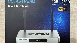 OCTASTREAM ELITE MAX  review video n showing wats on device