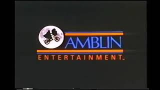 Closing To An American Tail 1998 VHS - Reversed