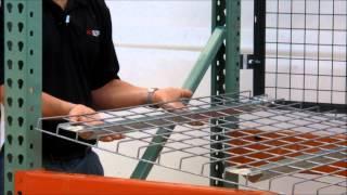 Wire Mesh Decking for Pallet Rack