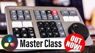 DaVinci Resolve Speed Editor MasterClass OUT NOW  GET $100 OFF TODAY