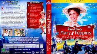 Menu DVD Mary Poppins Disney 1964-2009