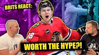 Were British Guys Impressed By Connor Bedard? First Time Reaction