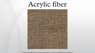 Acrylic fiber