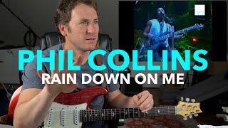 Guitar Teacher REACTS Phil Collins - I Wish It Would Rain Down RARE VERSION LIVE