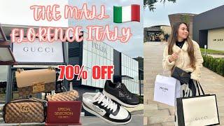 THE MALL LUXURY OUTLET GUCCI PRADA SHOPPING SALE  WITH PRICES  FLORENCE ITALY