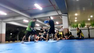 Sparing Partner Boxing with linson simanjuntak MMA #1