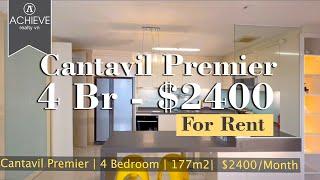 Cantavil Premier for rent  177sqm  4 Bedrooms with full furniture  $2400 Month +84972200439