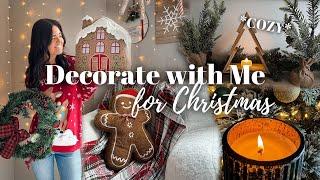 CHRISTMAS DECORATE WITH ME 2023   cozy festive apartment decor