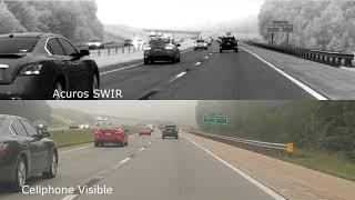 SWIR Camera vs Smartphone  Automotive Imaging  Automotive SWIR Imaging