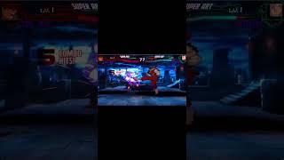 Evil Ryu vs Psylocke Fight Scene