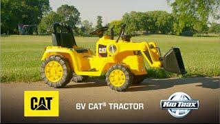 Kid Trax 6-Volt CAT Tractor  Caterpillar Ride Toys