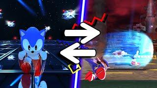 Sonic Generations Classic And Modern Sonic Switch Places