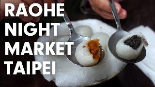 ULTIMATE Foodies Heaven - Welcome To Raohe Night Market In Taipei Taiwan  Taiwanese Street Food