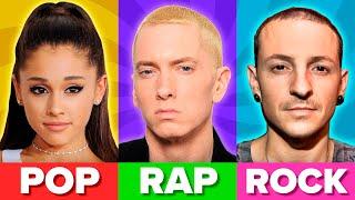 POP vs RAP vs ROCK Save One Song   Music Quiz Challenge